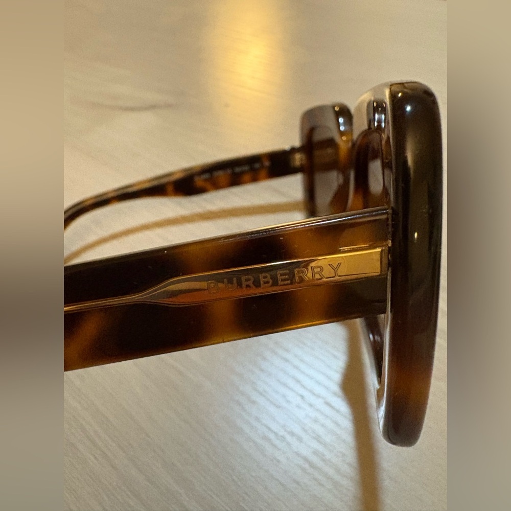 Burberry Tortoise Shell Sunglasses - image 1
